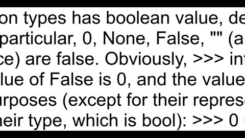 Python why does intquot0quot return false