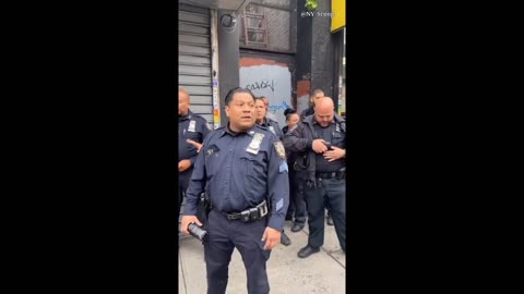 Suspect accused of slashing 11-year-old girl needs NYPD officers to protect him from angry mob