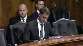 Tom Cotton Humiliates Biden Assistant AG Nominee by Revealing His Radical Past