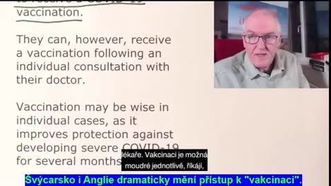 Švýcarsko i Anglie dramaticky mění přístup k "vakcinaci"