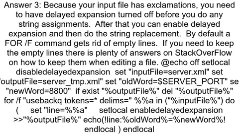How to replace a specific word in XML file with batch file