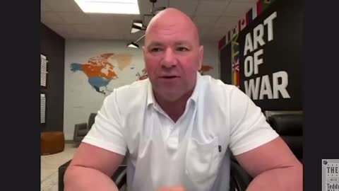Dana White was on today talking about his loyalty to Trump