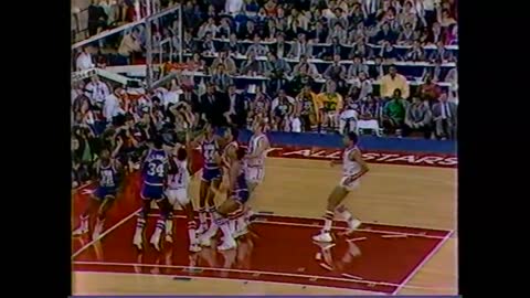 1985 All Star Game Original Michael Jordan Rookie Julius Erving Larry Bird Magic/ February 10, 1985