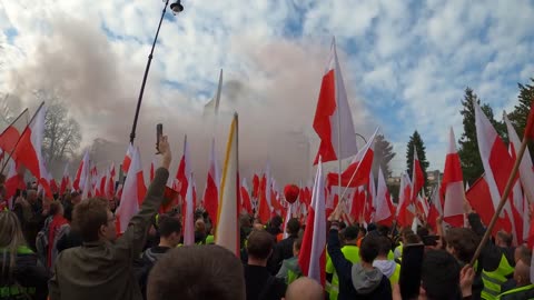 CAŁE ULICE POLAKÓW 🇵🇱 POKAZALIŚMY SIĘ W WARSZAWIE🔥TELEWIZJA TEGO NIE POKAZAŁA🚧