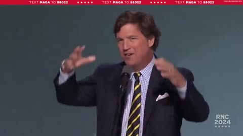 BREAKING NEWS: Tucker Carlson Reacts To Assassination Attempt On Trump During RNC Speech