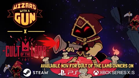 Wizard with a Gun X Cult of the Lamb - Official Crossover Pack Trailer