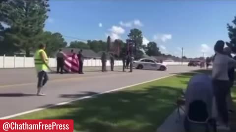 Man Dressed As Woman DRIVES THROUGH PARADE in Georgia