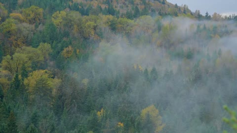 Snoqualmie Falls, Autumn 1- 4K Short Preview Nature Relax Video