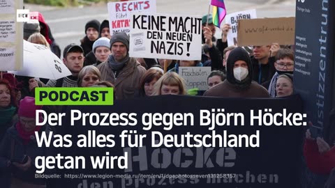 Der Prozess gegen Björn Höcke: Was alles für Deutschland getan wird