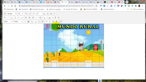 VIDEO 2. HACER LA TABLA Y ESTABLECER LOS ICONOS DEL AULA METAFORICA