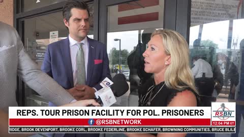 GOP REPS LOCKED OUT of Federal Prison Where Jan. 6 Prisoners Being Held!