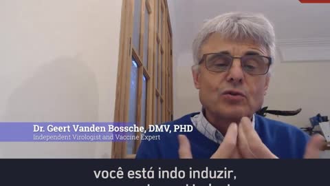 Geert Vanden Bosche avisa - Vacinar o seu filho pode ser uma sentença de morte para ele