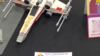 Star Wars Lego Unreleased Yavin IV Prototype Set from Brick Fair - Dulles, Virginia August, 2022