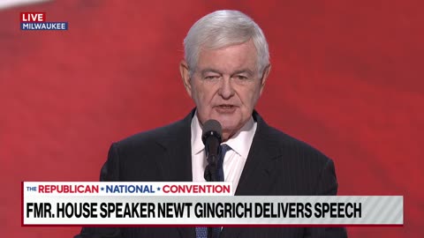 Gingrich says Trump embraces Reagan principles