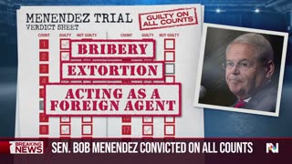 Menendez convicted of all counts in corruption trial