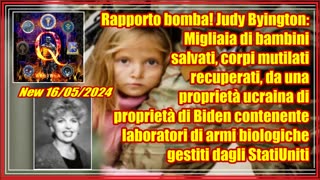 New 17/05/2024 Migliaia di bambini salvati, recuperati, da una proprietà di Biden