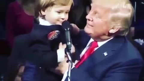 Trump asked baby “who is the worst president in the world?”