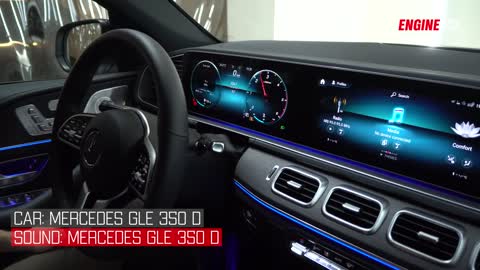 Mercedes GLE Coupe with individual engine sound system ENGINEVOX