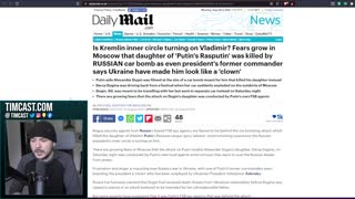 Dugin's Daughter ASSASSINATED In Moscow, Russia Blames Ukraine, This May Be WW3's Franz Ferdinand