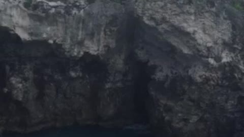 Amazing cliff diving at Rick's Cafe, Jamaica