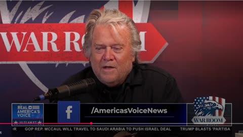 Steve Bannon: "They've turned over their face cards - It's Neo-Marxist, Globalist, Atheist, Demonic"