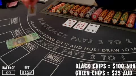 CRAZY LIVE BLACKJACK SESSION: PART 1