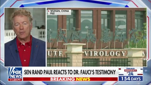 Dr. Rand Paul Joins Hannity: In No Way Was Fauci Ever Objective