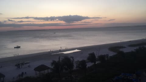 Another Gorgeous Ft. Myers Beach Sunset from the Pink Shell Resort