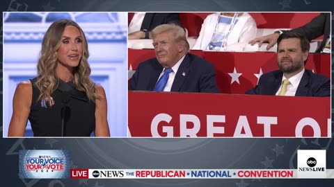 Donald Trump 'never backed down,' Lara Trump says in RNC speech