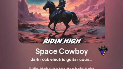 RIDIN HIGH - SPACE COWBOY