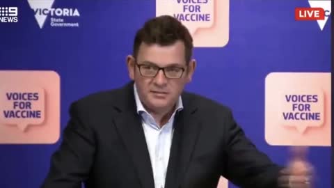 Australian Premier Dan Andrews: "we are going to lock out the unvaccinated"