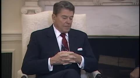 President reagan's interview with us