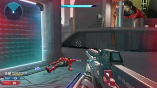 Splitgate Online Multiplayer Match #8 On Xbox One With Live Commentary