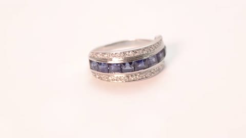 Beautify Your Hand with an Antique Sapphire & Diamond Ring