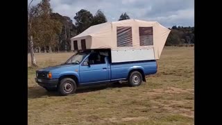 CamperBack Unfold & Fold Down