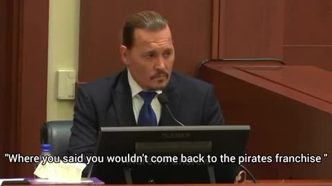 Johnny Depp Being Hilarious in the Court!