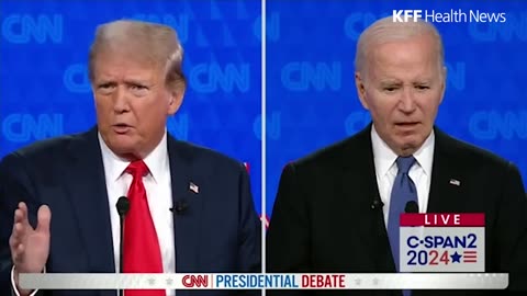 Biden and Trump Clash Over Abortion During Presidential Debate