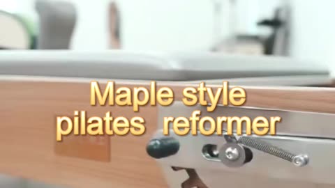 Maple style pilates reformer