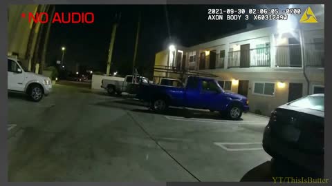 LASD release body cam footage of a shooting when suspect points gun at deputy at a motel