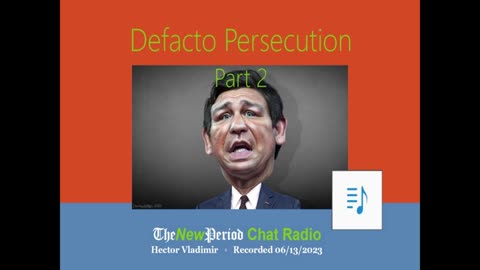 Defacto persecution - part 2