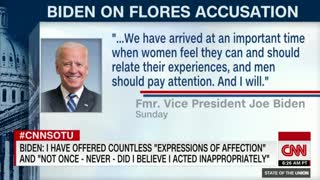 Lucy Flores reacts to Biden's statement on her allegations of 'inappropriate' touching