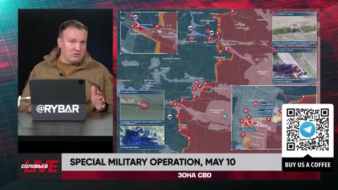 ❗️🇷🇺🇺🇦🎞 RYBAR HIGHLIGHTS OF THE RUSSIAN MILITARY OPERATION IN UKRAINE ON May 10, 2024