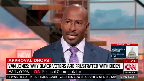 CNN's Van Jones says things got worse under Biden economically