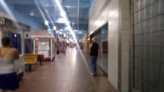 Goofing Off in Carnation Mall in Alliance When Fire Alarm Is Going Off