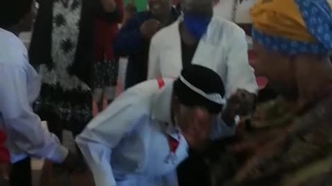 Retired teacher dances as she turns 100 years old