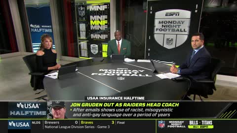 ESPN MNF Halftime Segment about the Jon Gruden Situation