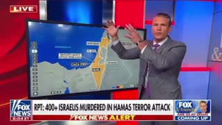 Hegseth shows the terrorist invasion on the map