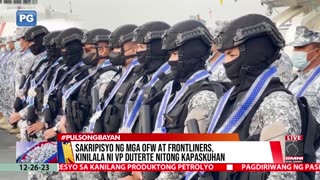 Sakripisyo ng mga OFW at frontliners, kinilala ni VP Duterte nitong Kapaskuhan