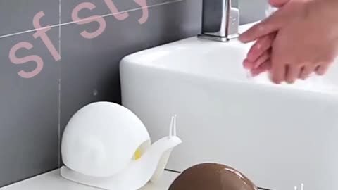 Creative Snail Shape Soap Dispenser Cosmetics