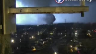 Large intense Tornado just north of Nashville TN